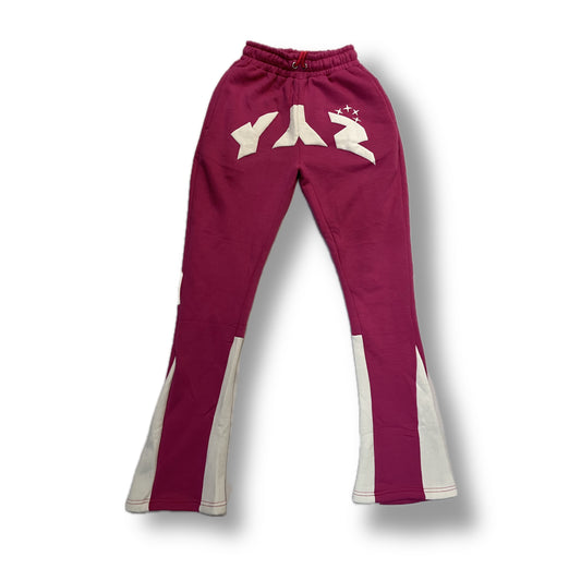 Hot Pink YYZ x Stay Motivated Flared Pants
